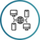 Versatile connectivity of squair monitor