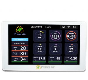 prana air sensible plus air monitor