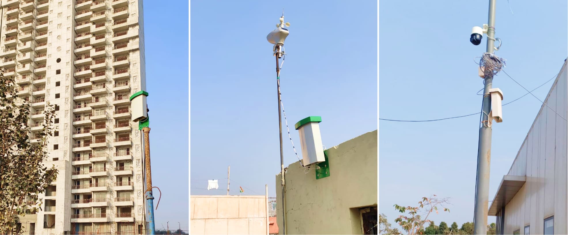 installed prana air ambient monitors at construction site installed prana air ambient monitors at construction site