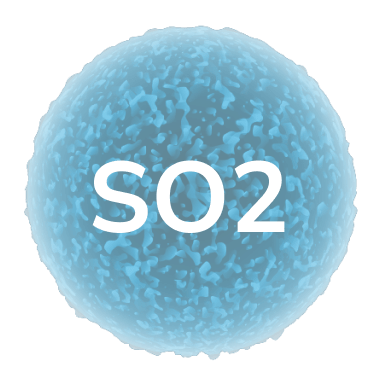 so2 pollutant in city