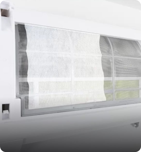 Room AC filter