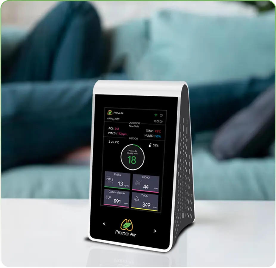 prana air sensible indoor air quality monitor